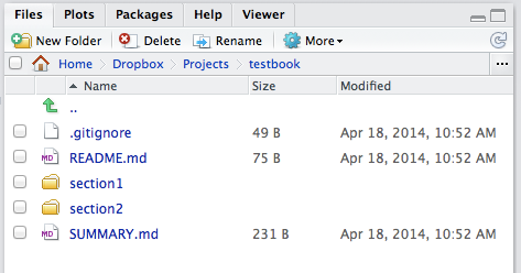 Gitbook Files